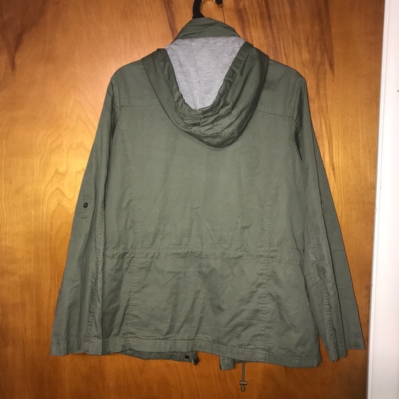 YMI Collection Army Green Utility Jacket - Picture 3 of 3